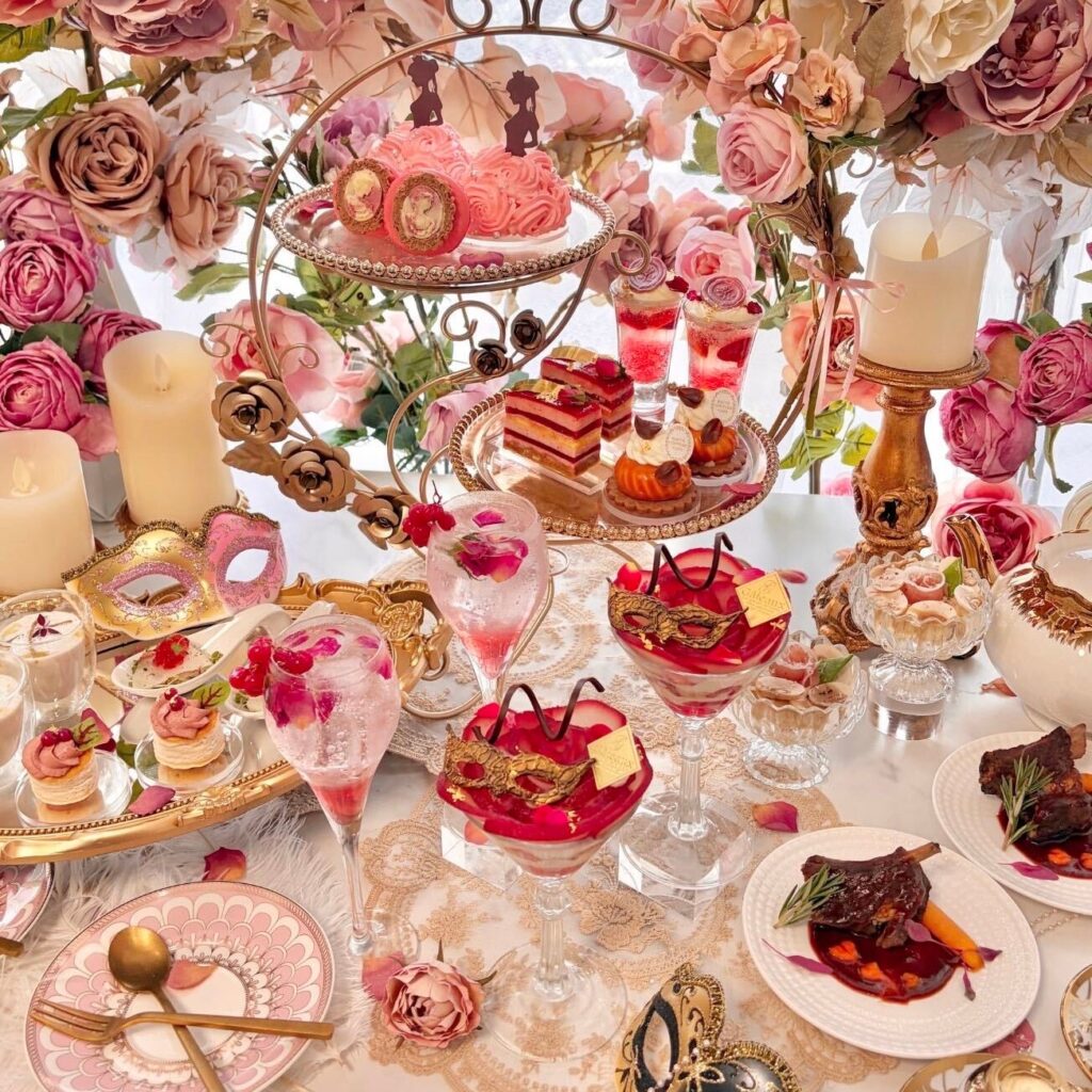 中目黒 Rose Masquerade Afternoon Tea