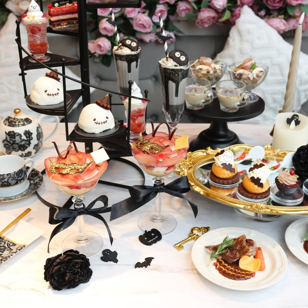 HAUTE COUTURE CAFE 中目黒 Halloween Afternoon Tea ~Dark Rose~